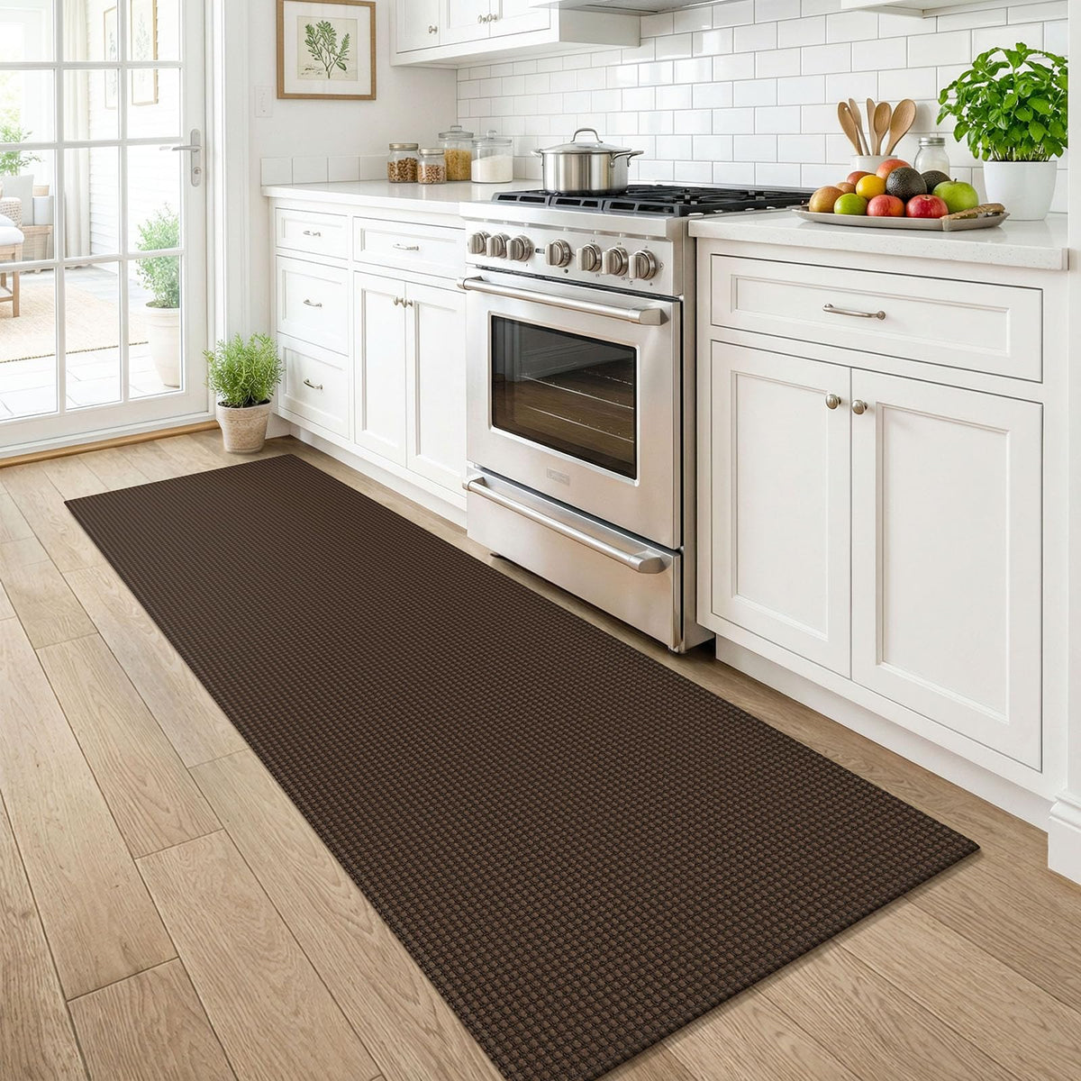 KOZYFLY rug backing reduces slipping on smooth floors