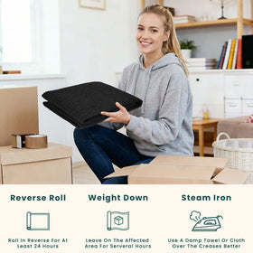 KOZYFLY packaging photo with folded edges illustrates shipping and crease considerations.