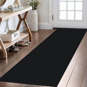 KOZYFLY washable 2x6 runner rug with soft braided cotton, easy to clean.