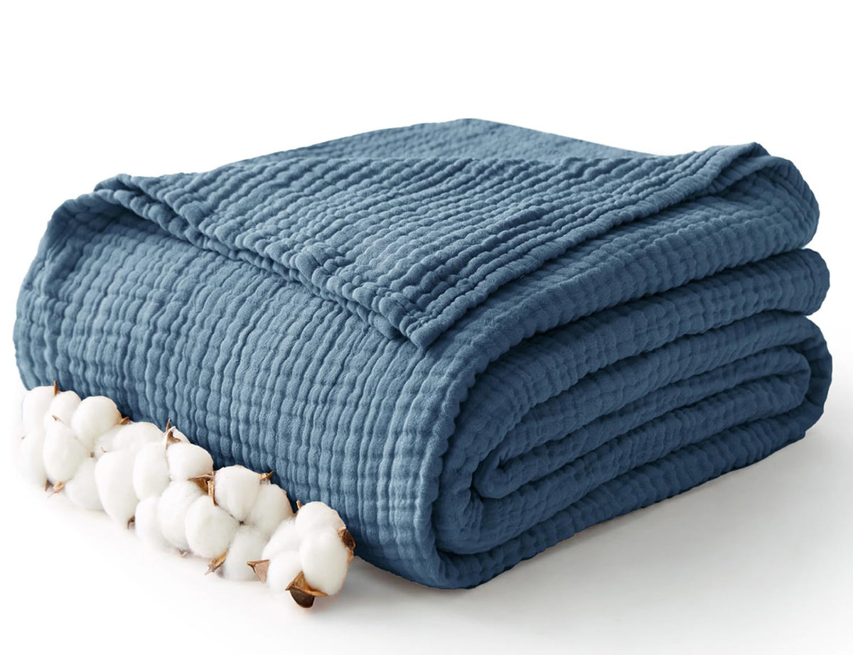 Kozyhvn six-layer muslin weave highlights softness and airiness.