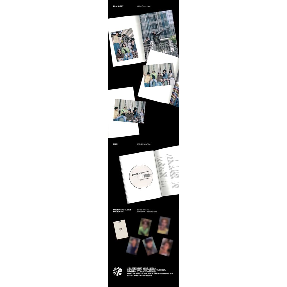 KPOP HEAVEN CORTIS CD-R; keeps music and memories together