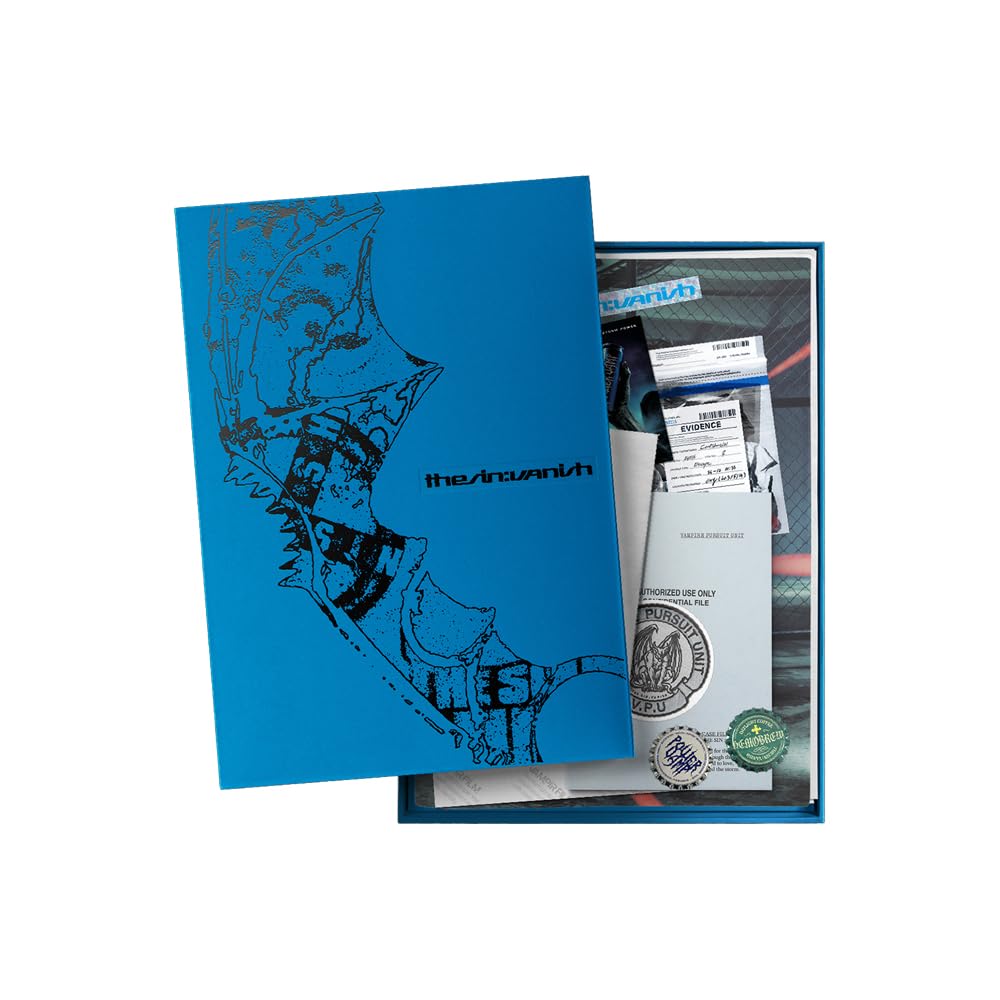 KPOP HEAVEN ENHYPEN THE SIN VANISH Storm Ver cover, a collectible centerpiece for fans