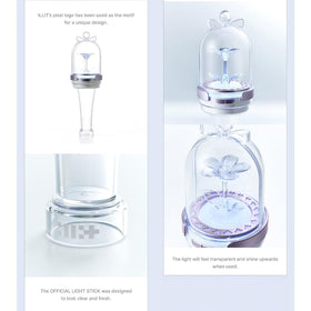 KPOP HEAVEN Illit dust bag protects the lightstick.