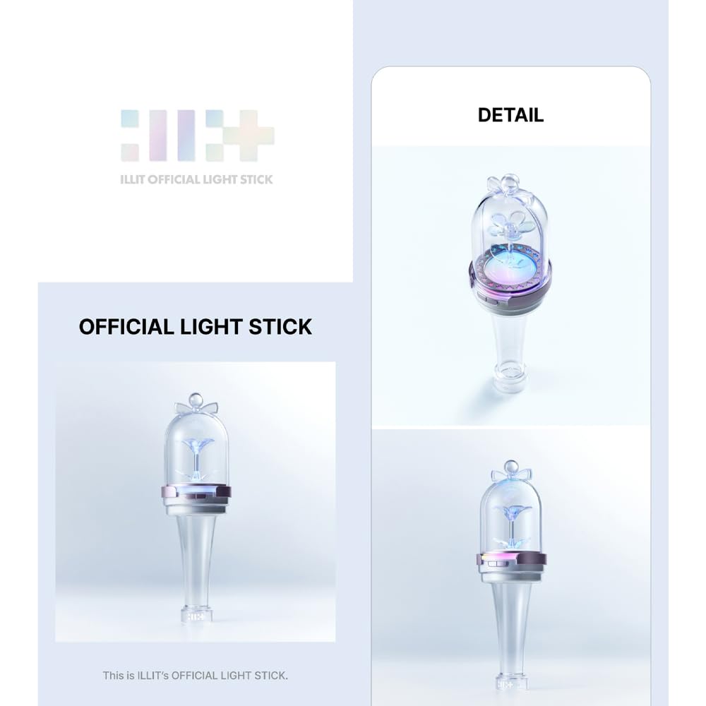 Illit lightstick parts kit enables on-site glow customization.