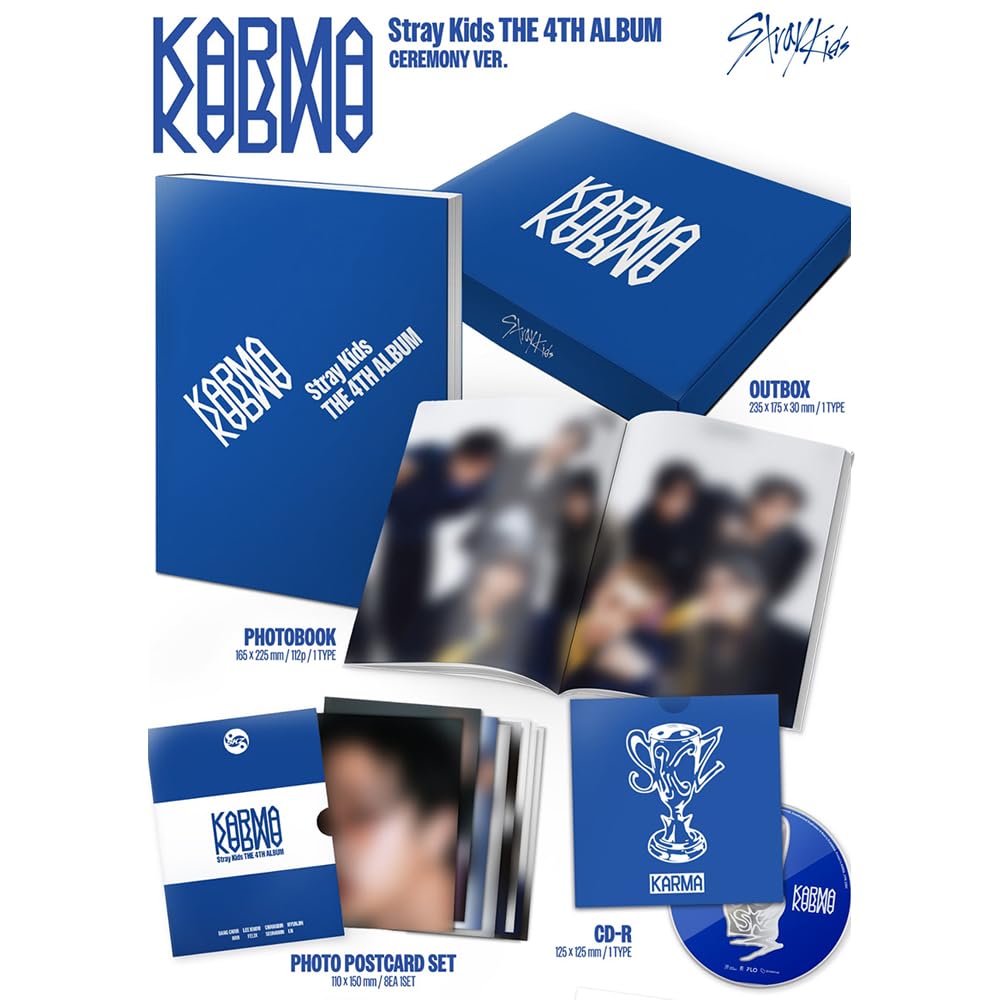 KPOP HEAVEN Stray Kids Karma HOORAY photocards exclusive collectible