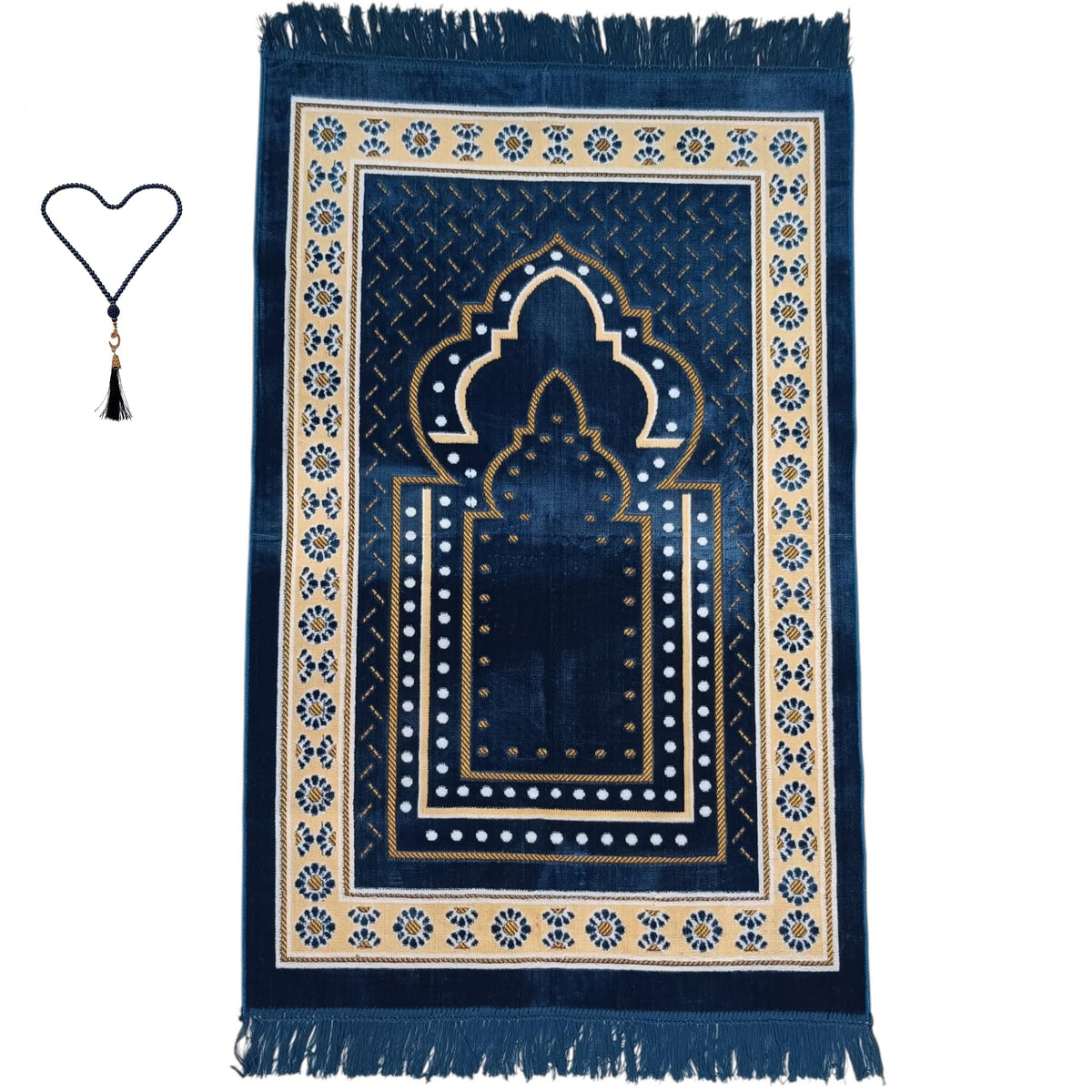 KRAAT STES praying on blue mat during quiet moments