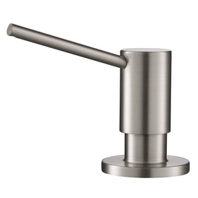 Kraus KSD-43SS soap dispenser with self priming pump for easy one handed use