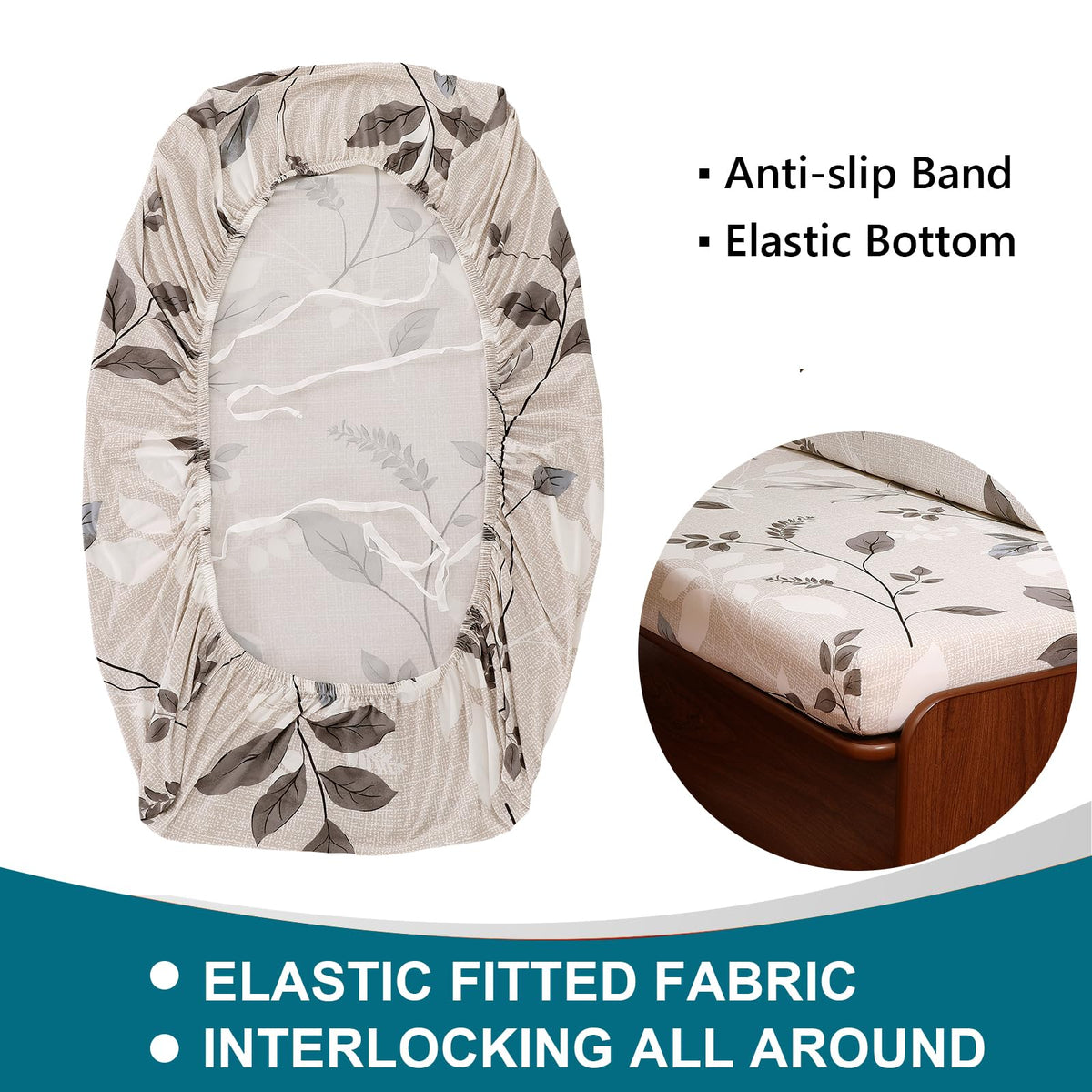 KRFOONN rv dinette cushion cover easy-install for quick refresh on camper furniture.