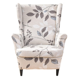 KRFOONN wingback chair cover with elegant fit protects against spills
