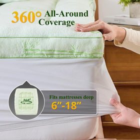 KRIMANO Breathable Surface promotes airflow for hot sleepers.