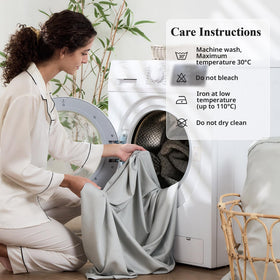 KRIMANO cooling fabric helps hot sleepers stay comfortable.