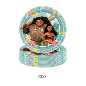 KROCEUS Moana napkins with vibrant theme for easy cleanup.