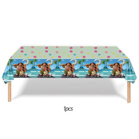 KROCEUS Moana tablecloth offers surface protection and cohesive party style.