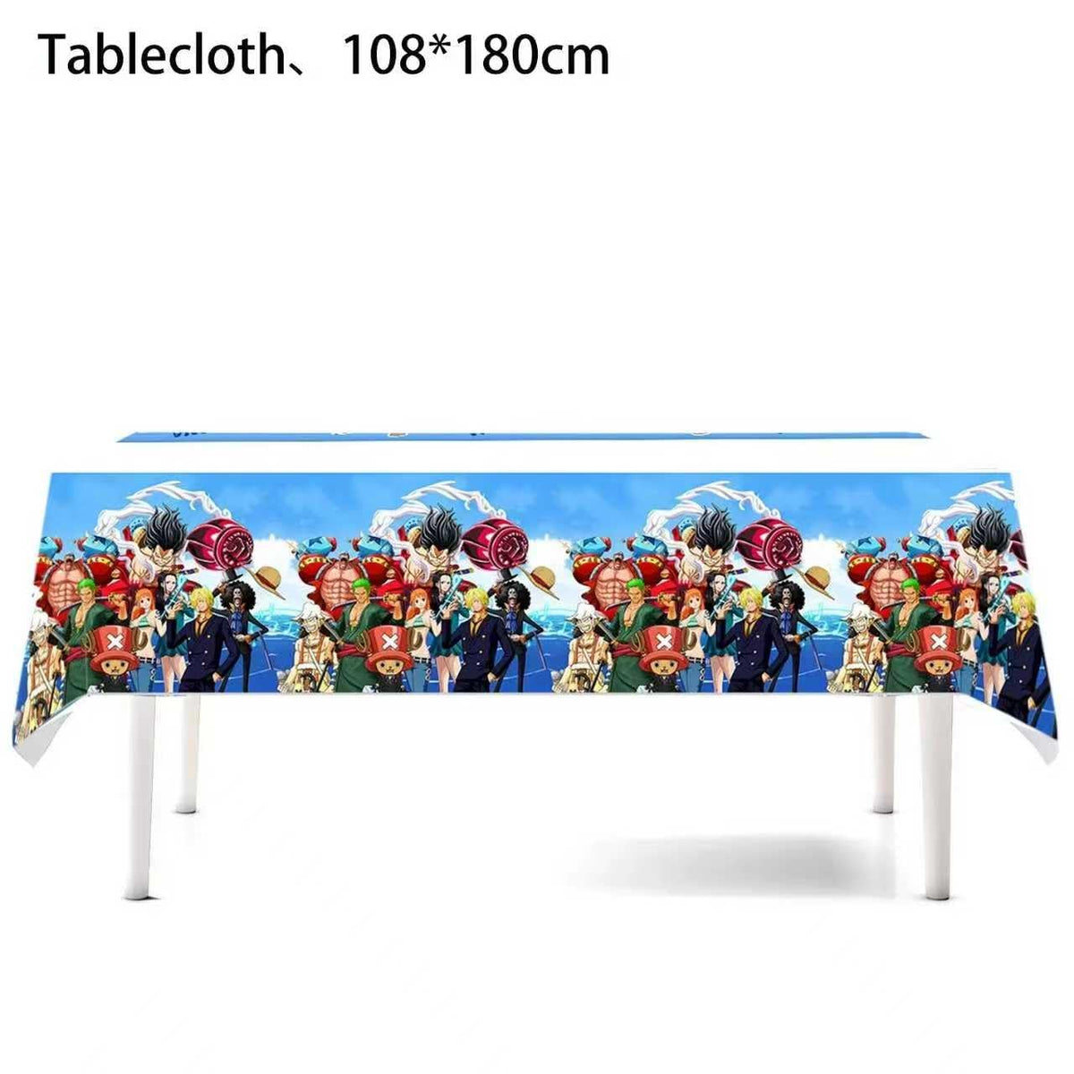 KROCEUS One Piece tablecloth and napkins create a cohesive ready-to-dine setup.