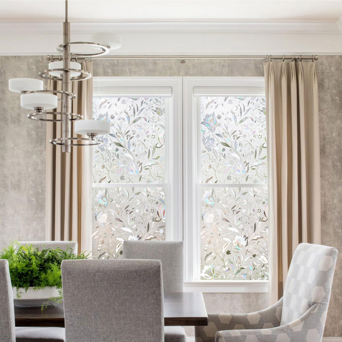Kromapolis static no glue film installs easily and leaves no residue.