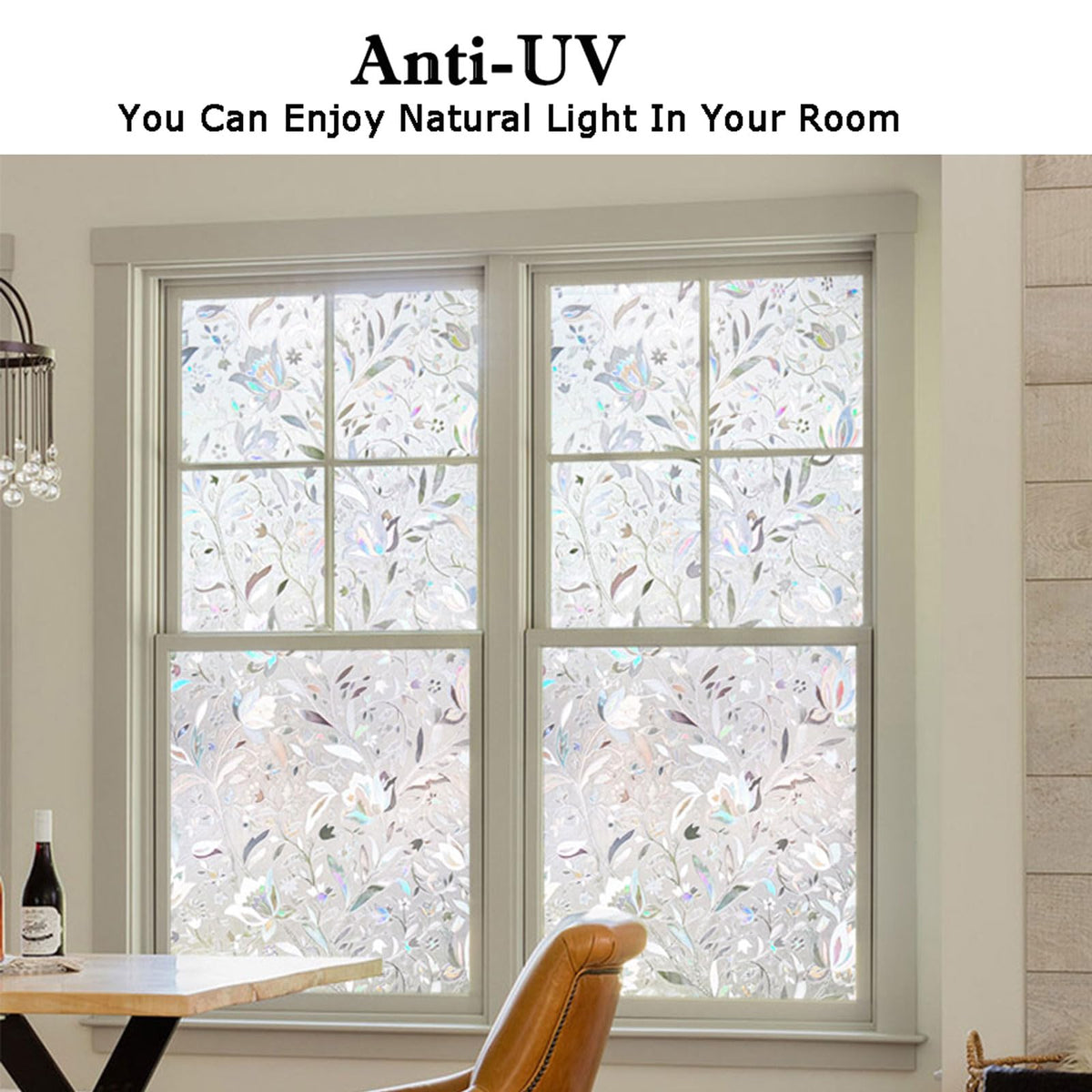 Kromapolis UV-blocking film protects furnishings from sun fading.