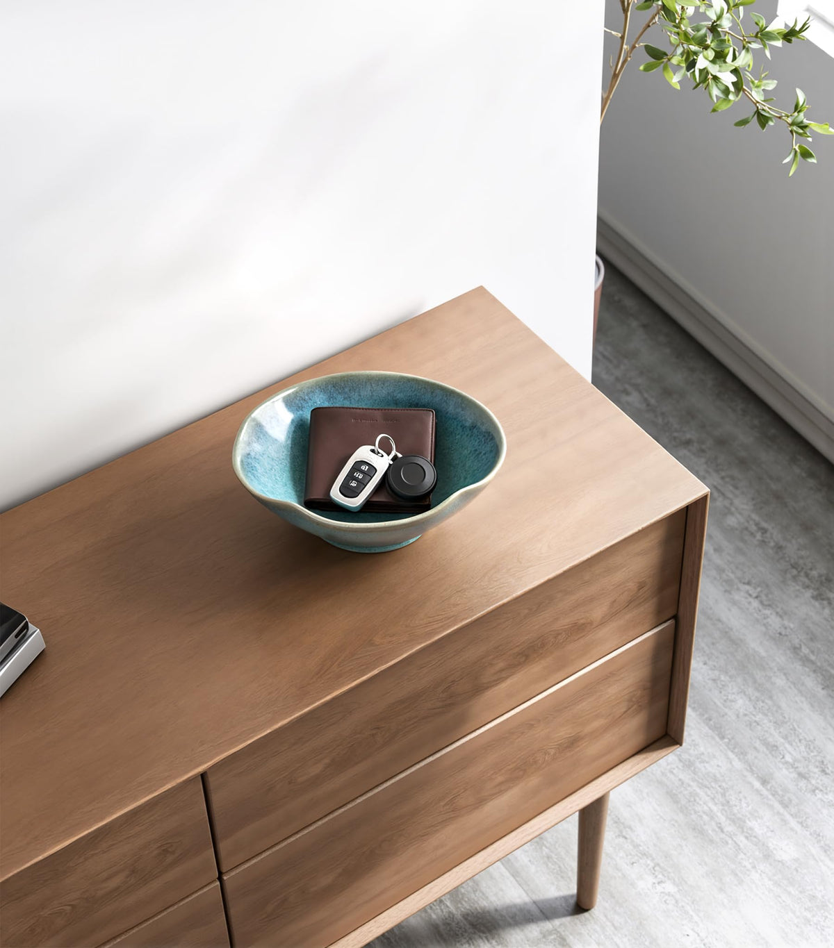 KROUJITY entryway bowl catch-all keeps keys and small items organized with style.