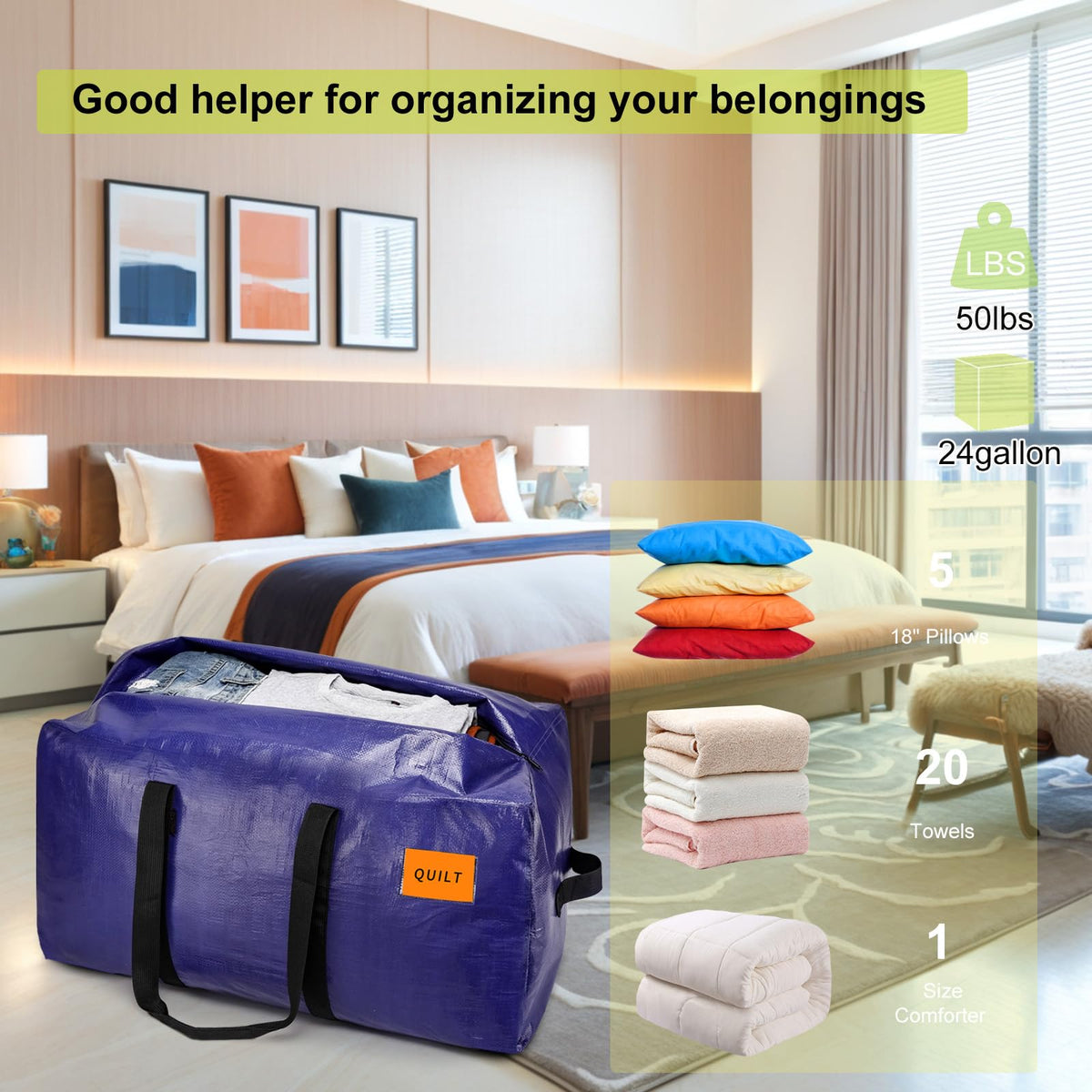 KRYSTY waterproof protection keeps contents safe during transport and storage.