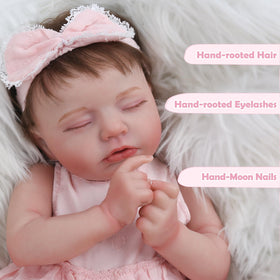 KSBD Reborn doll soft weighted body for comforting hugs