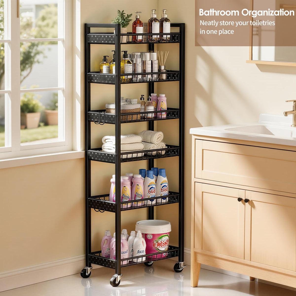 Kssiaz high side walls prevent small items from tipping