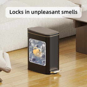 KSSKSS removable inner bucket eases bag disposal and cleanup.