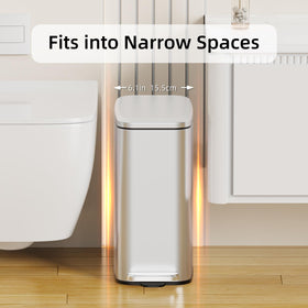 Removable inner bucket in KSSKSS trash can for easy disposal