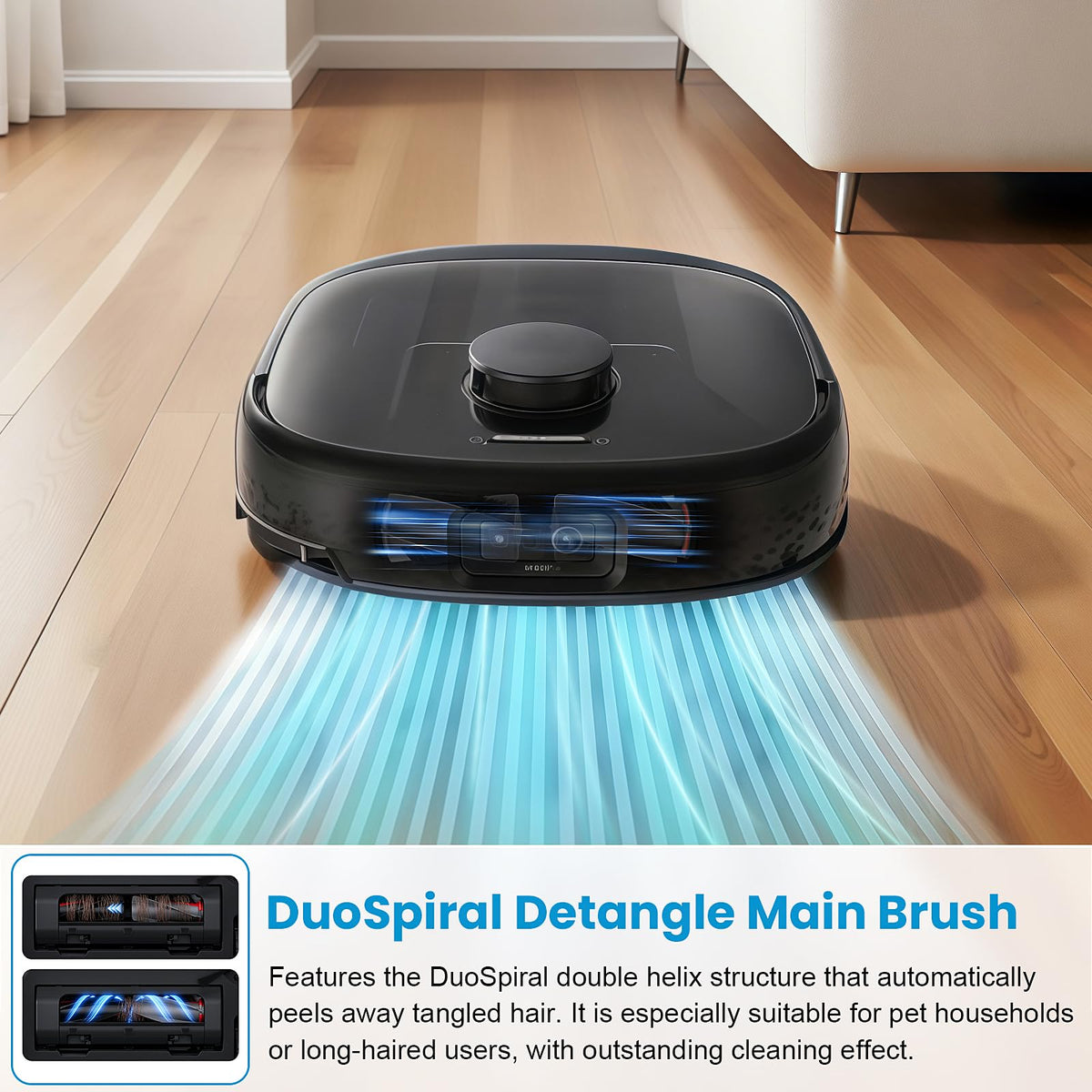 KTNAid Eufy E28 Omni roller mops absorb spills and everyday messes easily