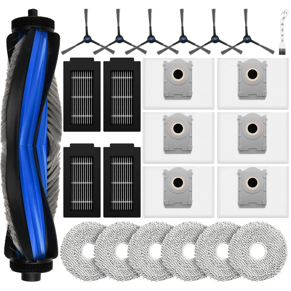 KTNAid main brush for Ecovacs Deebot T50 Pro Omni cleans edges thoroughly