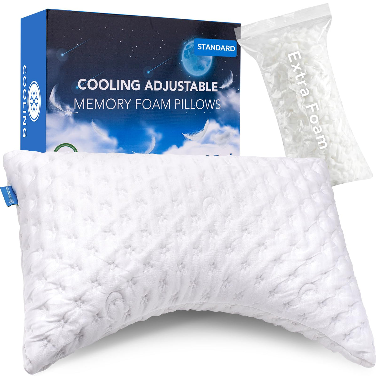 KUCEY cooling side-sleeper cover for cool sleep all night