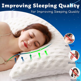 KUCEY set of 2 standard pillows is convenient for households.