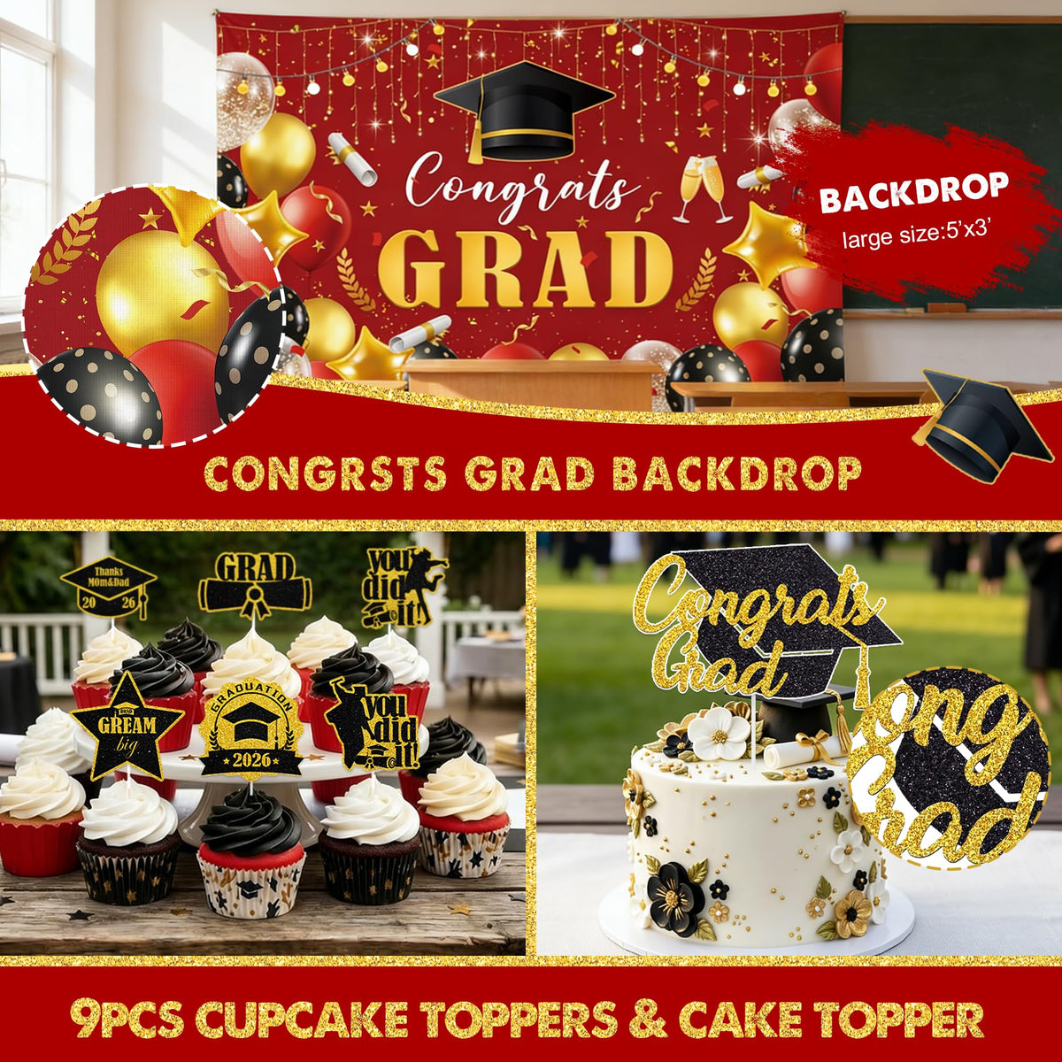 Kudapity 2026 foil balloons add festive milestone flair