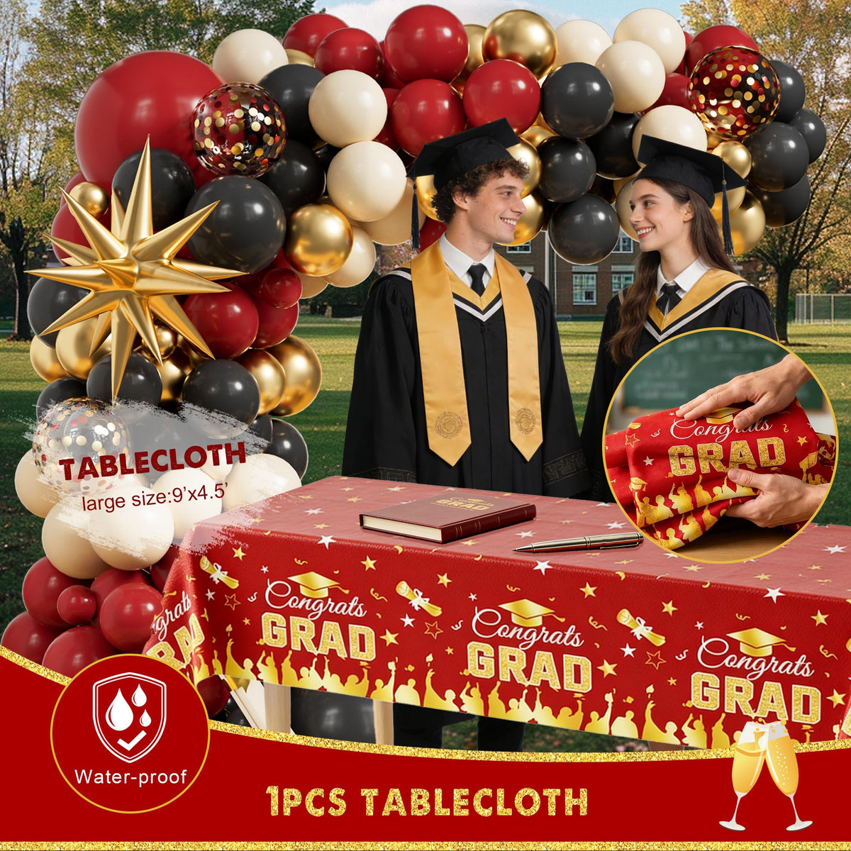 Kudapity cake topper elevates graduation cake display