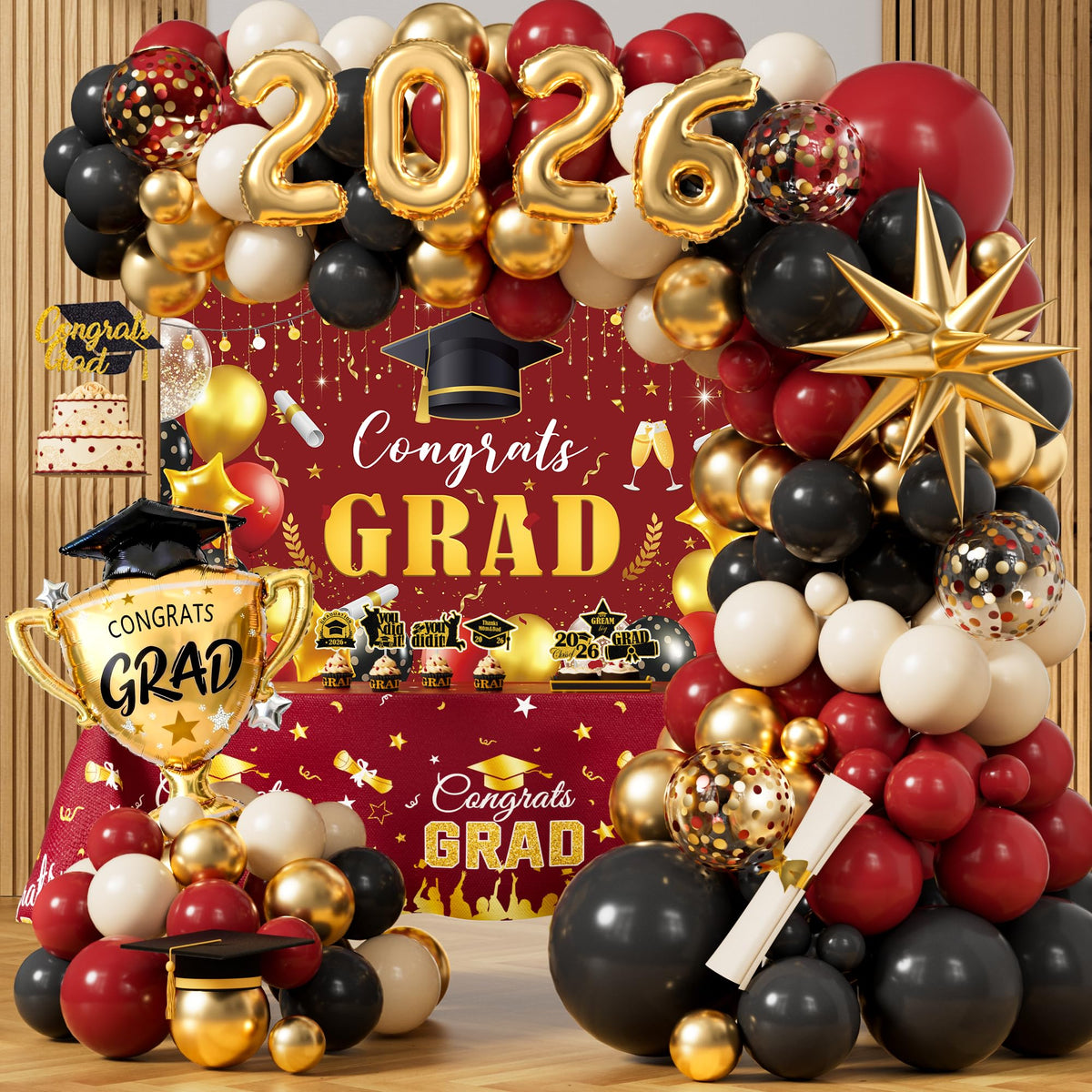 Kudapity Class of 2026 backdrop for memorable graduation photos