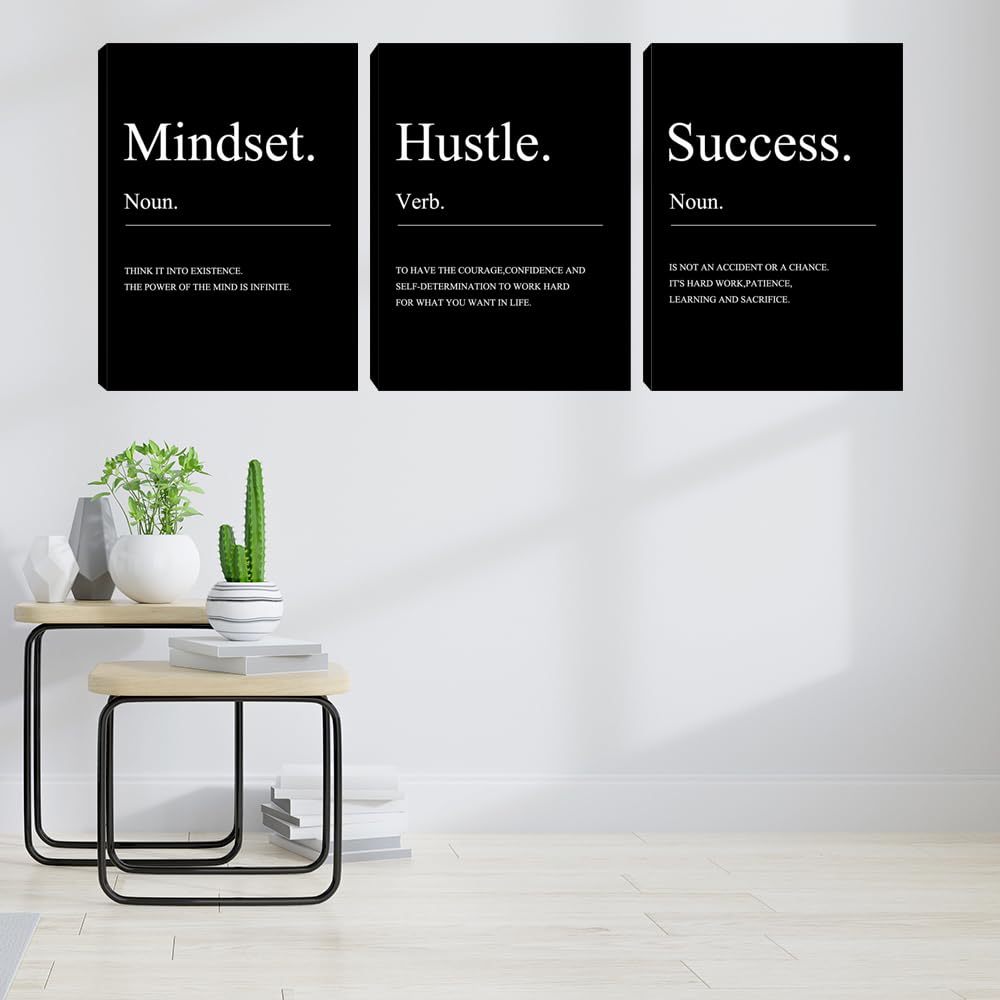 Kuiluuye inspirational canvas for office boosts motivation during work