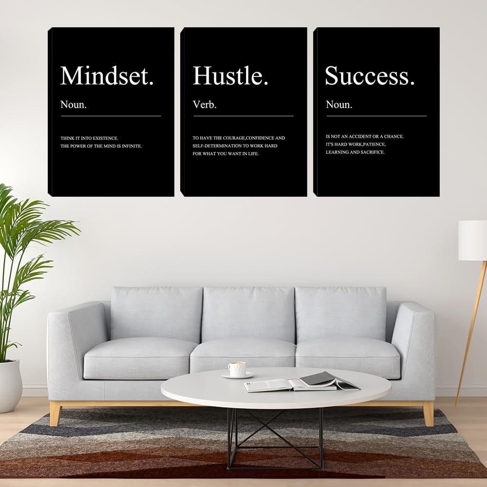 Kuiluuye motivational wall art for living room enhances ambiance