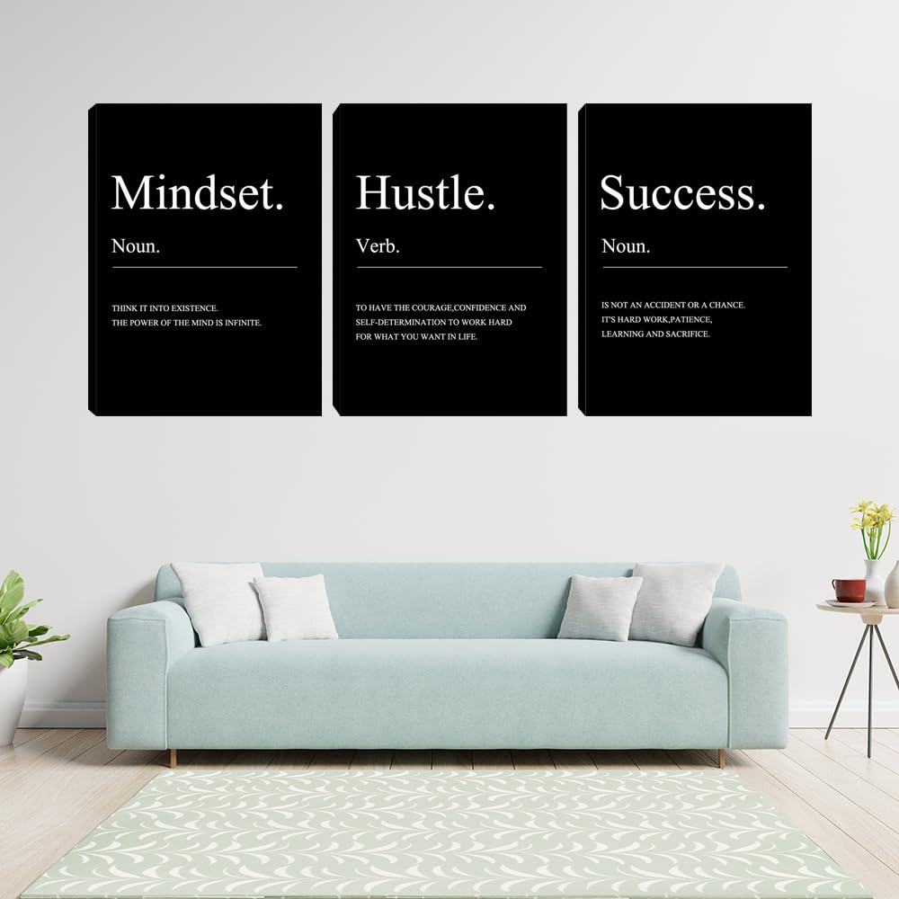 Kuiluuye wall decor hanging-ready three-panel art enhances entryway aesthetics
