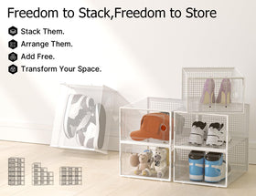 Kuject dustproof and breathable design protects footwear