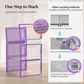 Kuject versatile storage box for clothes and toys beside shoes.