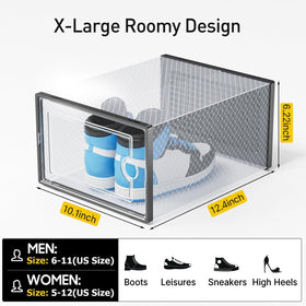 Kuject XL ABS frame provides sturdy support for stacking and long use