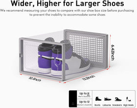 Kuject X-Large box stack enables multi-layer storage for organized footwear collection