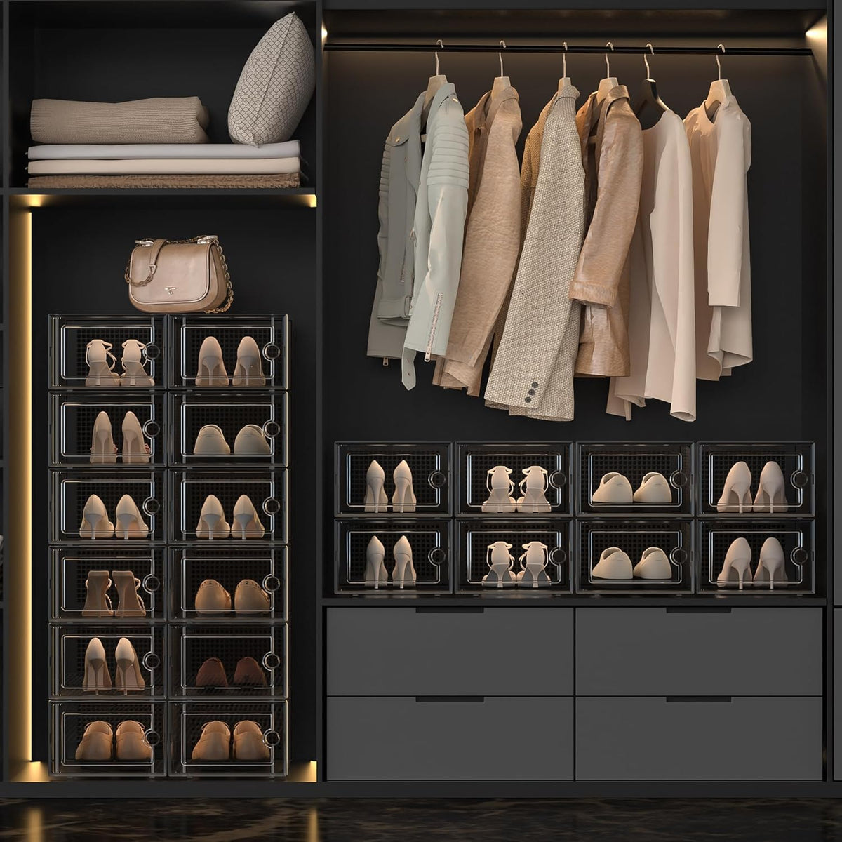 Kuject X-Large versatile storage box for toys, clothes, and accessories