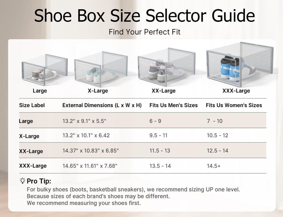 Kuject XX-Large shoe storage box grey material closeup shows sturdy ABS frame.