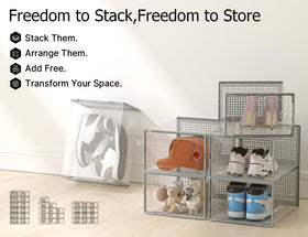 Kuject XX-Large shoe storage box under bed use fits low profile.