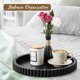 KULEDM candle tea tray suitable for dining table or entryway decor.