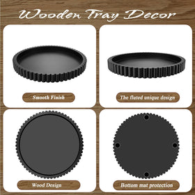 KULEDM home decor tray for bedroom or bathroom accents.