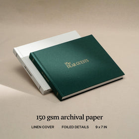 Kunitsa Co. 144-page interior layout offering ample guest messages.