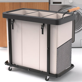 Kunlabori 230L sorter with lid — spacious capacity for large households.