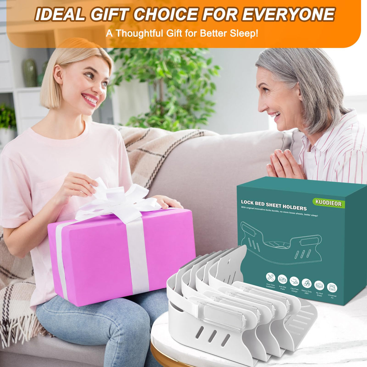 KUODIEOR gift-packaging suitable for gifting to family or friends