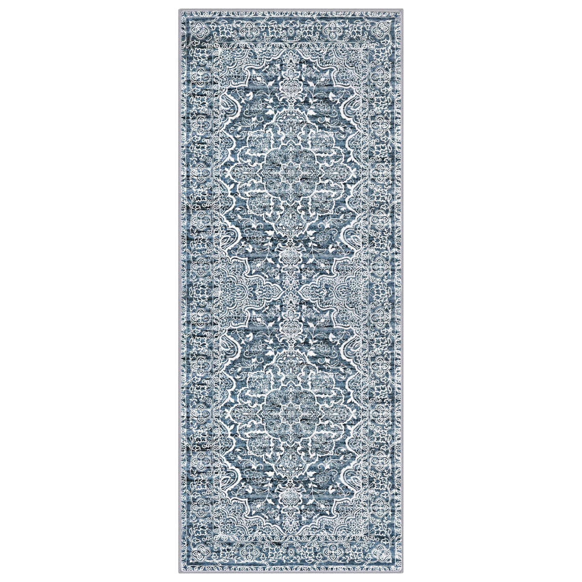 KUTA vintage rug suits living rooms and entryways with versatile charm.