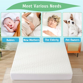 KUTUU protector sized 72x84 for California King bed